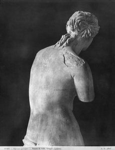 Venus van Milo, achteraanzicht, Hellenistische periode, c.130-100 v.Chr.
