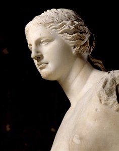 Venus de Milo (detail van het hoofd)