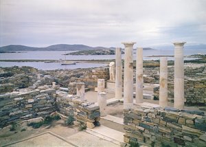 Zicht op het Huis van Cleopatra door Greek