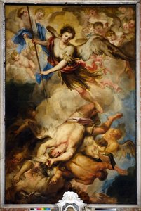 St. Michaël de Aartsengel verslaat de rebellenengelen, ca. 1680