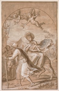 De vlucht naar Egypte, ca. 1590