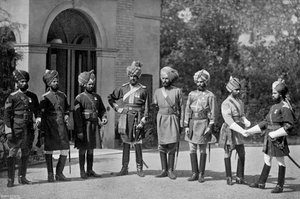 Indiase cavaleristen, 1896