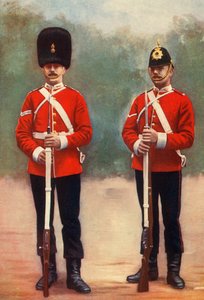 Northumberland Fusiliers Korporaal en Durham Light Infantry Lance-Korporaal