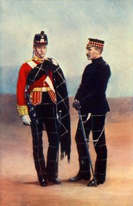 Officieren van de Highland Light Infantry, 1901