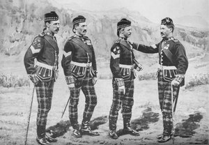 Sergeanten, Seaforth Highlanders, c1880