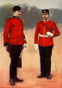 West Surrey Adjudant en East Surrey Sergeant-Majoor, 1901