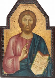 Christus zegent, ca. 1310 door Grifo di Tancredi