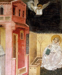 Verschijning van de engel (detail)