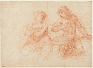  door Guercino (1591-1666)