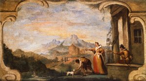 Terugkeer van Odysseus door Guercino