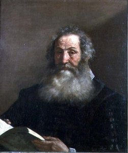 Portret van een oude man