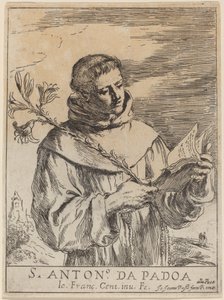 Sint Antonius van Padua door Guercino
