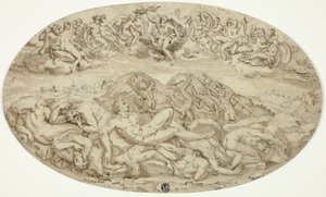 Val van de Reuzen door Guglielmo della Porta