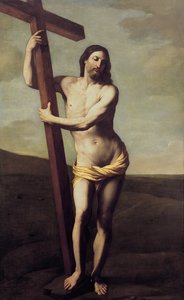 Christus omarmt het kruis