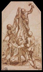 Kruisiging van Sint Pieter door Guido Reni