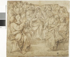 Nederdaling van de Heilige Geest door Guido Reni