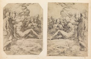 Graflegging, ca. 1595-1600 door Guido Reni