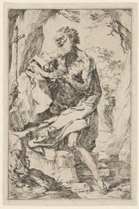 Sint Hiëronymus door Guido Reni