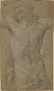 Torso van Christus aan het kruis door Guido Reni