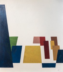 Las Meninas Suprematistas, 2018 (olieverf op doek) door Guilherme Pontes
