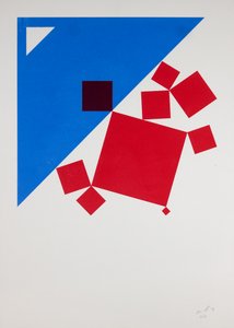 Suprematistische Bacchus en Ariadne na Titiaan, 2018