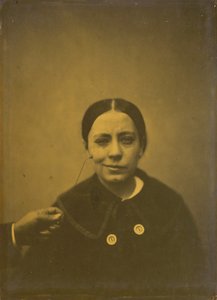 Lichte verlaging van de mondhoek door depressie (links); Vals lachen (rechts),1854-1856, gedrukt 1862 (foto)