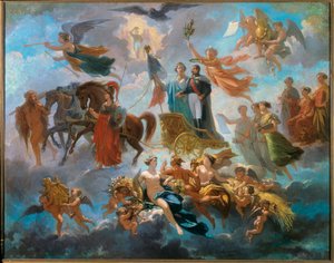 De apotheose van Napoleon III