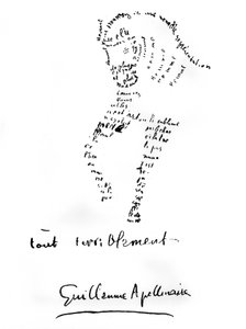 Paard Calligram 1917