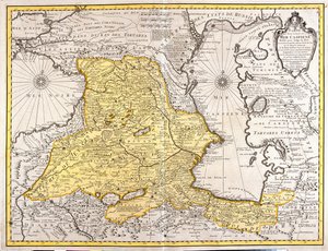 Georgië, Armenië, Azerbeidzjan, Oost-Turkije, Noord-Iran door Guillaume Delisle