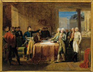 Napoleontische Oorlog: Ondertekening van de Voorlopige Vrede van Leoben (17 april)