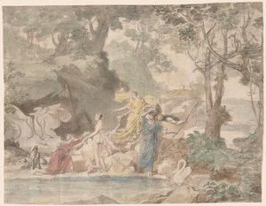 Het Oordeel van Paris [recto] door Guillaume Lethiere