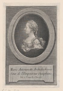 Marie Antoinette, Prinses, 1770