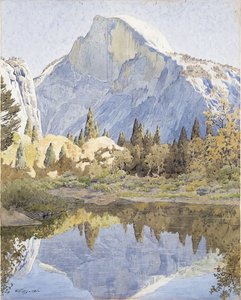 Half Dome en Spiegelmeer