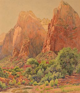 De patriarchen, Zion National Park