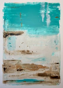 Abstract over de kustteal door Gustaf Tidholm