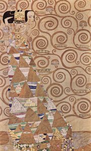 De Verwachting door Gustav Klimt