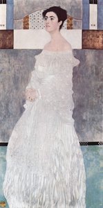 Portret van Margaret Stonborough-Wittgenstein door Gustav Klimt