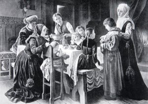 De jeugd van Maarten Luther, illustratie uit 