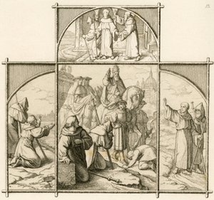 Maarten Luthers reis naar Rome 1510. Hij was blij Rome te zien maar geschokt door de pracht en praal en verdorvenheid