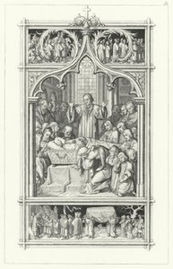 De begrafenis van Maarten Luther