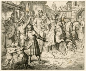 De ontvangst van Maarten Luther in Worms