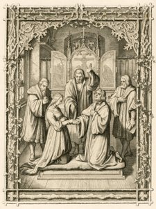Het huwelijk van Maarten Luther en Katharina von Bora (Catherine de Bore)