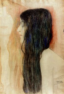 Meisje met Lang Haar, 1898-99