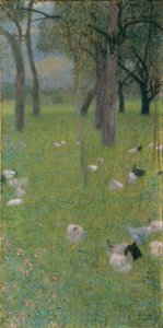 Na de regen door Gustav Klimt