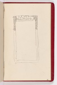 Pagina 85 door Gustav Klimt