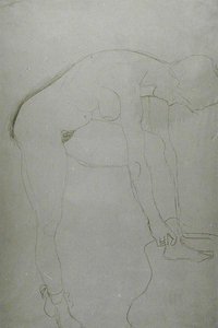 Staande Naakt met Opgetrokken Benen, ca.1907
