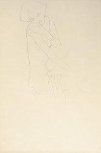 Studie voor Adele Bloch-Bauer II, 1911