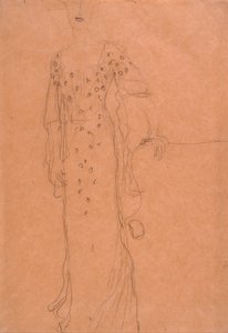 Studie voor portret van Adele Bloch-Bauer I