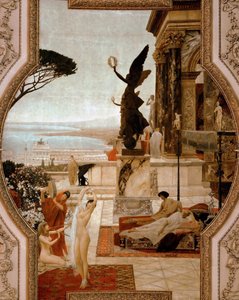 Het theater in Taormina, 1884-1888 door Gustav Klimt