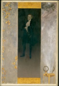 De acteur Josef Lewinsky als Carlos in Goethe
